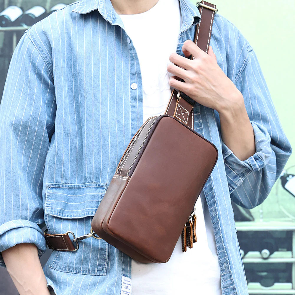 Leather Sling Bags